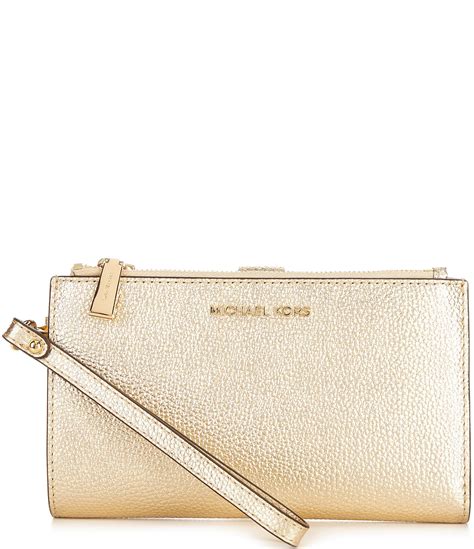 michael kors adele pebbled leather